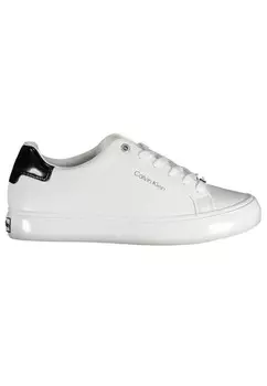 Нейлоновые кроссовки с контрастными деталями Calvin Klein, белый