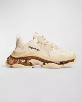 Нейлоновые кроссовки Triple S Air Balenciaga