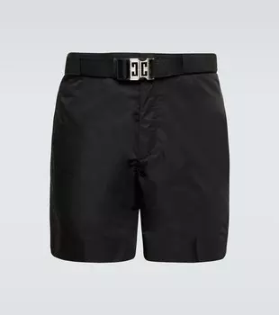 Нейлоновые шорты 4G Givenchy, черный
