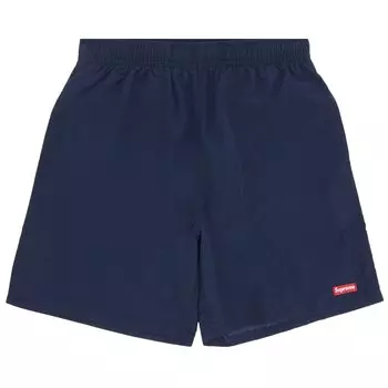 Нейлоновые шорты для воды Supreme темно-синего цвета