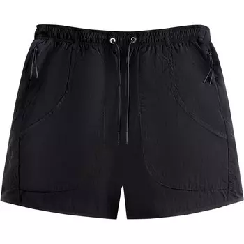 Нейлоновые шорты Kith Wrinkle Fowler, цвет Черный