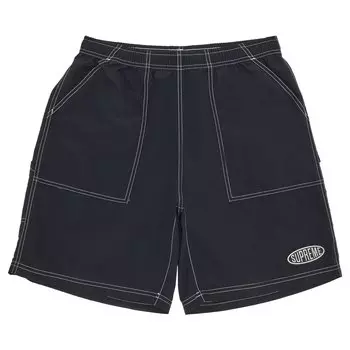 Нейлоновые шорты Supreme Black