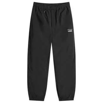 Нейлоновые спортивные штаны с рисунком пишущей машинки Comme Des Garons Homme, черный