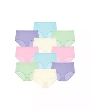 Нейлоновые трусы больших размеров, упаковка из 10 шт Comfort Choice, мультиколор