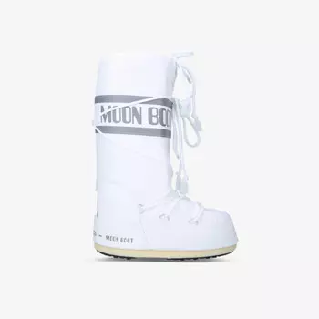 Нейлоновые зимние ботинки Icon Junior Moon Boot, белый