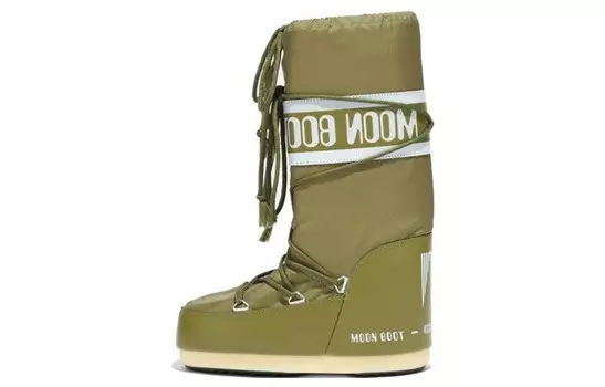 Нейлоновый ботинки Icon цвета хаки Moon Boot