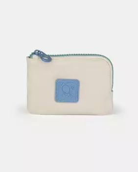 Нейлоновый кошелек цвета слоновой кости Caminatta, бежевый