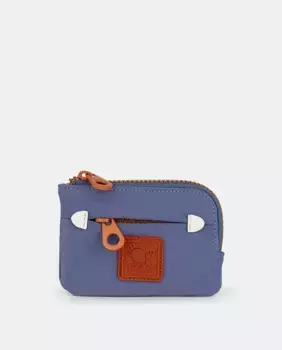 Нейлоновый кошелек джинсового цвета Caminatta, синий