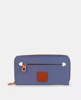 Нейлоновый кошелек джинсового цвета Caminatta, синий