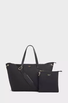 Нейлоновый кошелек The Wanderer Weekender с бумажником Osprey London, черный