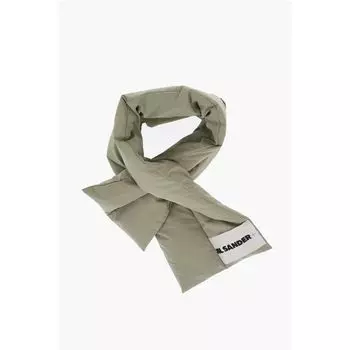Нейлоновый пуховый шарф Jil Sander, Green