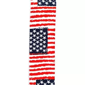Нейлоновый ремень для гитары D'Addario, 50 мм, узор в виде флага США, флаг США, 2 дюйма.