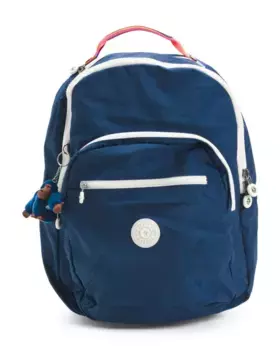 Нейлоновый рюкзак Seoul Rainbow Web Kipling, цвет Admiral Blue