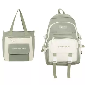 Нейлоновый рюкзак Warrior, разноцветный, светло-зеленый