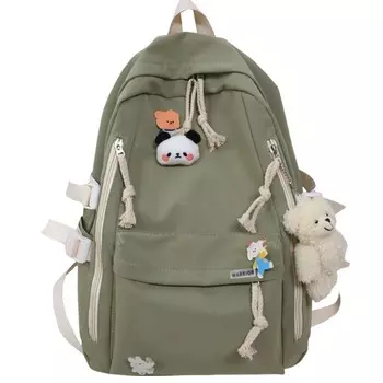 Нейлоновый рюкзак Warrior унисекс, несколько цветов, White Bear Backpack
