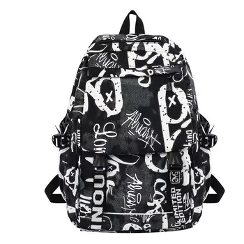 Нейлоновый студенческий рюкзак унисекс многоцветный LEXI, Queen's Bag Blue