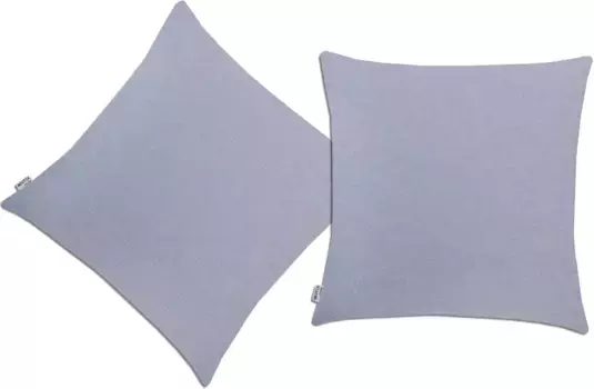 Нейтекс для вас! Декоративная подушка "Базовая", чехол на подушку без наполнения, 2 шт Neutex for you! 48х48 см, синий