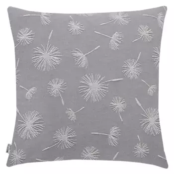 Нейтекс для вас! Подушка декоративная "Фреш", чехол на подушку без наполнителя, 1 шт Neutex for you! 48х48 см, цвет asphalt + geblmt