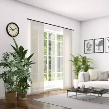 Нейтекс для вас! Раздвижная штора «Allure», (1 шт.), ширина: 60 см, на заказ Neutex For You!, цвет cappuccino