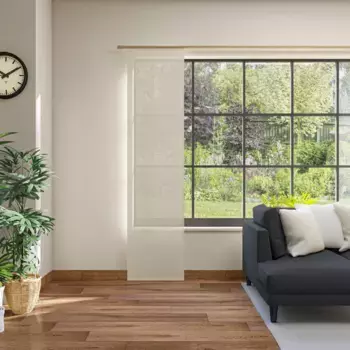 Нейтекс для вас! Раздвижная штора «Алора Эко», (1 шт.) Neutex For You!, цвет leinen