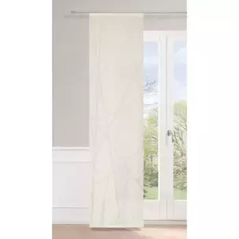 Нейтекс для вас! Раздвижная штора «ЛУЧ», (1 шт.), абстрактный узор Neutex For You!, цвет creme