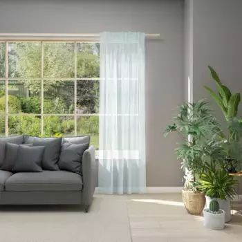 Нейтекс для вас! Штора «Аллюр», (1 шт.), шарф с многофункциональной лентой, ширина 140 см, на заказ Neutex For You!, цвет hellgrau