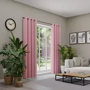 Нейтекс для вас! Штора «BELMONDO», (1 шт.), однотонная с бархатистой поверхностью, на заказ Neutex For You!, цвет malve