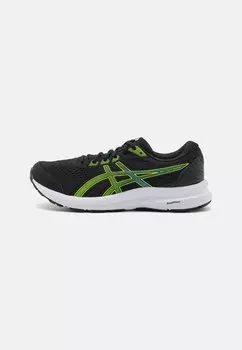Нейтральные кроссовки GEL-CONTEND 8 ASICS, цвет black/electric lime