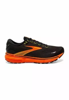 Нейтральные кроссовки Ghost 15 Brooks, цвет black yellow red