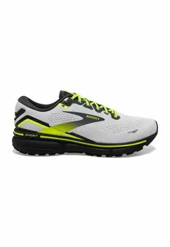 Нейтральные кроссовки GHOST 15 Brooks, цвет white ebony nightlife
