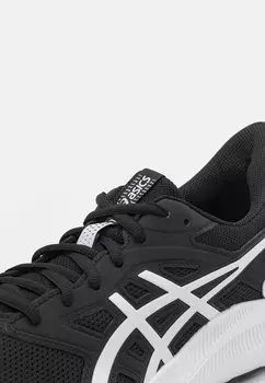 Нейтральные кроссовки Jolt 4 ASICS, черный/белый