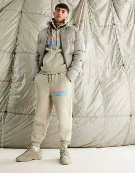 Нейтральные свободные джоггеры с логотипом ASOS Dark Future coord