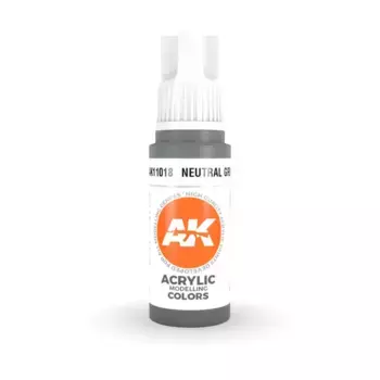 Нейтральный серый (17 мл), 3rd Gen Acrylic - Blacks, Whites & Greys