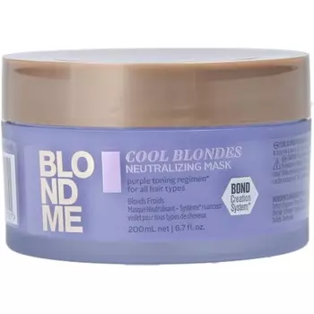 Нейтрализующая маска Blondme Cool Blondes 200мл, Schwarzkopf
