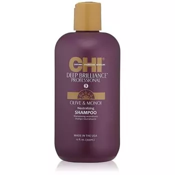 Нейтрализующий шампунь CHI Deep Brilliance, 12 унций – без сульфатов, парабенов и глютена