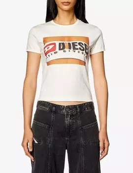 Некрасивая футболка Diesel, белый