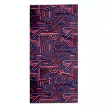 Неквормер Matt Coolmax Eco, синий/красный