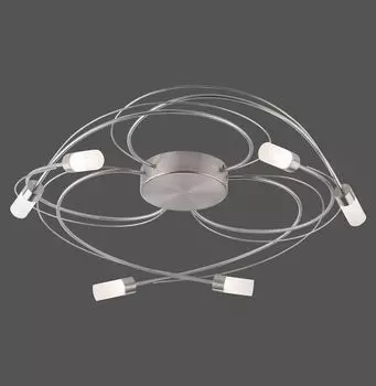 NELIA Paul Neuhaus потолочный светильник, сталь, 6xLED панель, 3W 3000K, внутреннее освещение, IP2016210