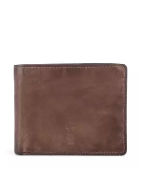 Nelson 101 RFID-кошелек из мелкозернистой кожи Jack Kinsky, коричневый