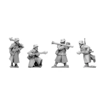 Немцы поздней войны (зима) A/T, WWII Miniatures - German Forces (28mm) (Artizan Designs)