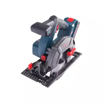 Немецкая электрическая циркулярная пила Ronix 8902К 20В 4.0Ач, два аккумулятора и одно зарядное устройство, синий и черный