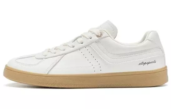 Немецкая армия тренер скейтбординг обувь мужчины низкий верх парус белый Xtep