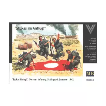 Немецкая пехота – «Штуки летят!» Сталинград, 1942 год., WWII Models - Germany (1:35) (Master Box)