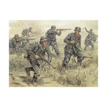 Немецкая пехота, Soldiers - WWII (1:72) (Italeri)
