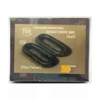 Немецкая шлюпка времен Второй мировой войны (малая), WWII - Assorted (1:35)