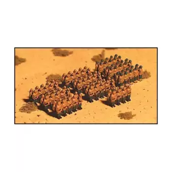 Немецкая стрелковая рота, WWII Micro Armour - Germany - Infantry and Cavalry (1:285)