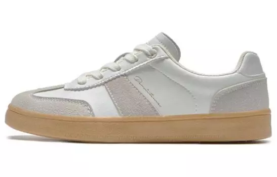 Немецкие армейские кроссовки для скейтбординга женские с низким верхом белые/серые Xtep