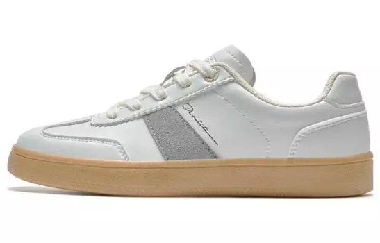 Немецкие армейские кроссовки для скейтбординга женские с низким верхом белого цвета Xtep