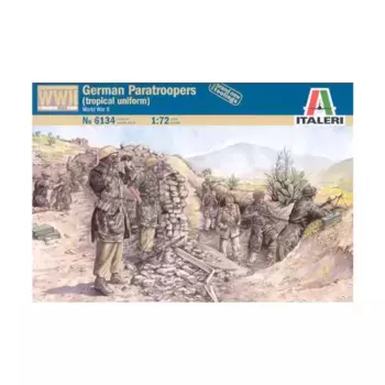 Немецкие десантники (тропическая форма), Historics Collection WWII (1:72) (Italeri)