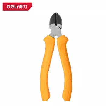 Немецкие диагональные плоскогубцы Deli 6 дюймов (с ручкой) DL2206C